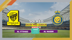 Soi kèo Al Ittihad vs Al Nassr, 1h00 ngày 27/12/2023