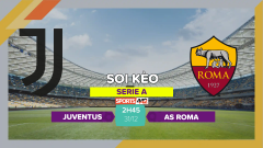 Soi kèo Juventus vs AS Roma, 2h45 ngày 31/12/2023