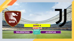 Soi kèo Salernitana vs Juventus, 0h00 ngày 8/1/2024