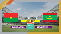 Soi kèo Burkina Faso vs Mauritania, 21h00 ngày 16/1/2024
