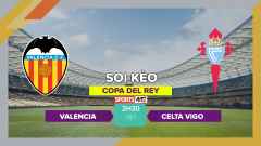 Soi kèo Valencia vs Celta Vigo, 2h00 ngày 18/1/2024