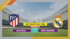 Soi kèo Atletico vs Real Madrid, 3h30 ngày 19/1/2024