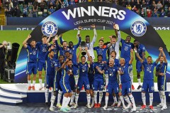 VIDEO: Chelsea tận hưởng chiến thắng Siêu cúp Châu Âu 2021