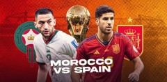 Trực tiếp Tây Ban Nha vs Morocco, 22h00 hôm nay 06/12: Trật tự World Cup được lập lại?