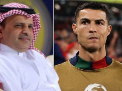 Chủ tịch CLB bị đồn muốn mua Ronaldo với giá 200 triệu Euro: 'Tôi không biết cậu ta là ai'