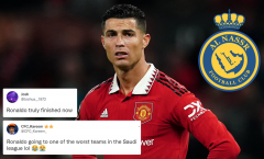 Ronaldo sang Ả Rập 'dưỡng già', CĐV chê bai thậm tệ: 'Sự nghiệp của anh ta coi như đã kết thúc'
