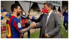Chủ tịch Barca cay đắng bộc bạch: 'Cảm giác thật kỳ lạ khi thấy Messi khoác áo Inter Miami'