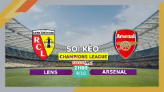 Soi kèo Lens vs Arsenal, 02h00 ngày 4/10/2023