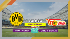 Soi kèo Dortmund vs Union Berlin, 20h30 ngày 7/10/2023