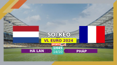 Soi kèo Hà Lan vs Pháp, 1h45 ngày 14/10/2023
