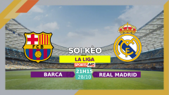 Soi kèo Barca vs Real Madrid, 21h15 ngày 28/10/2023