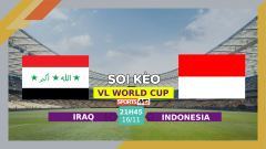 Soi kèo Iraq vs Indonesia, 21h45 ngày 16/11/2023
