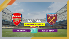 Soi kèo Arsenal vs West Ham, 3h15 ngày 29/12/2023