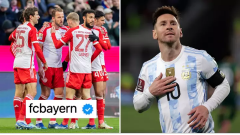 Bayern Munich phá vỡ nguyên tắc, thể hiện hành động đặc biệt với Messi