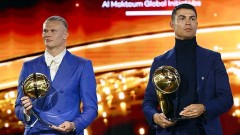Haaland vượt mặt Ronaldo để đoạt Quả bóng Vàng Dubai, CR7 ẵm hat-trick danh hiệu