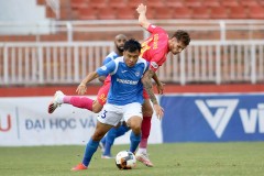 Sài Gòn FC vững ngôi đầu sau trận hòa không bàn thắng trước Than Quảng Ninh