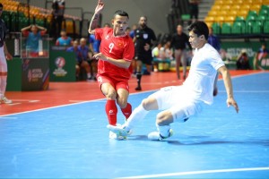 Tajikistan lịch sử lần đầu dự World Cup Futsal sau thắng lợi trước Afghanistan