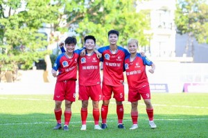 Tiền vệ Bích Thùy lập hat-trick, Thái Nguyên đại thắng Sơn La 5-0