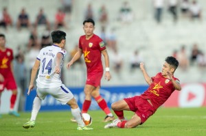 Trận đấu Hà Tĩnh gặp Hà Nội tại vòng 18 V-League 2023