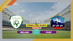 Soi kèo Ireland vs Pháp, 1h45 ngày 28/3/2023