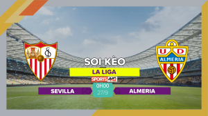 Soi kèo Sevilla vs Almeria, 0h00 ngày 27/9/2023