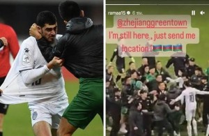 Hậu ẩu đả trên sân, cầu thủ đội Thái Lan công khai thách thức đội bóng Trung Quốc trên mạng