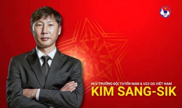 HLV Kim Sang Sik ký hợp đồng dẫn dắt ĐT Việt Nam đến năm 2026