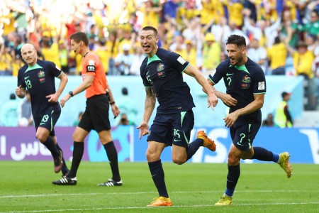 Kết quả Tunisia 0-1 Australia: 'Những chú Kangaroo' tiếp tục giúp châu Á nối dài mạch thăng hoa