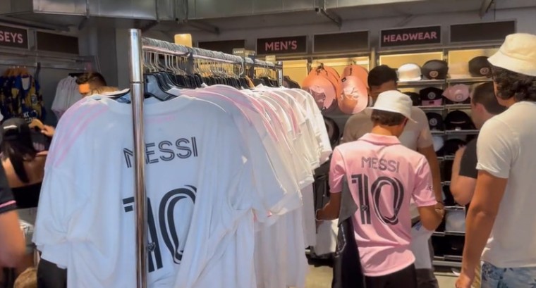Inter Miami tiếp tục thu lại lợi nhuận khủng nhờ biết cách tận dụng sức hút của Messi